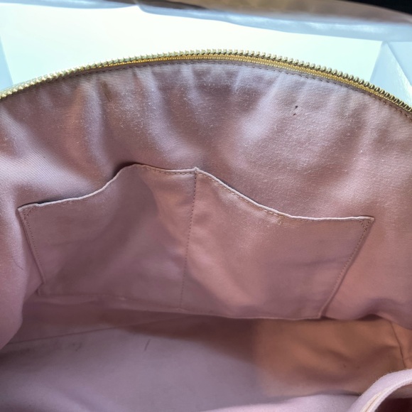 Coach Floral Pink and Black Satchel - Picture 4 of 7